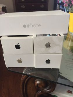 iPhone boxes