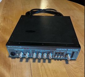 Genz Benz Bass Amp 6.2 Shuttle 600 watts Ultra light 3.75 pounds.