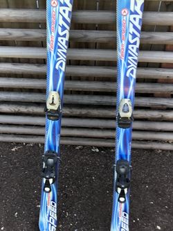 120cm Dynasties Skis With Salomon Bindings