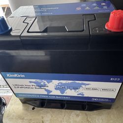 800cc 12v 60ah Powerful  Lithium New Car Battery Group 35 Lighter And Last Longer 20,000 Cycles Fast Charge 3 Year Warranty 