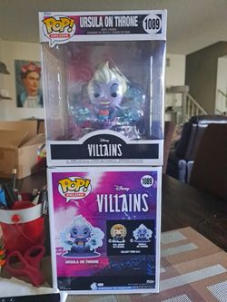 Funko Pop Villains Ursula In Throne 1089