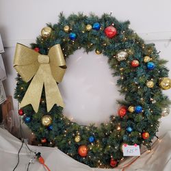 Holiday Wreath  Approximately 45 Inches