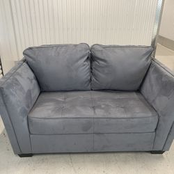 Blue comfy couch