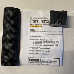 WR55X24064 CAPACITOR INSTALL KIT OEM (New Open Bag )