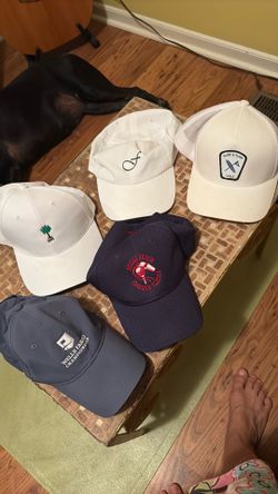 Five ball caps