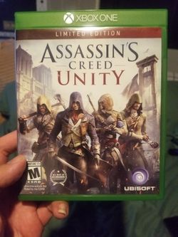 Assassin Creed Unity Limited Edition Xbox One Game Used