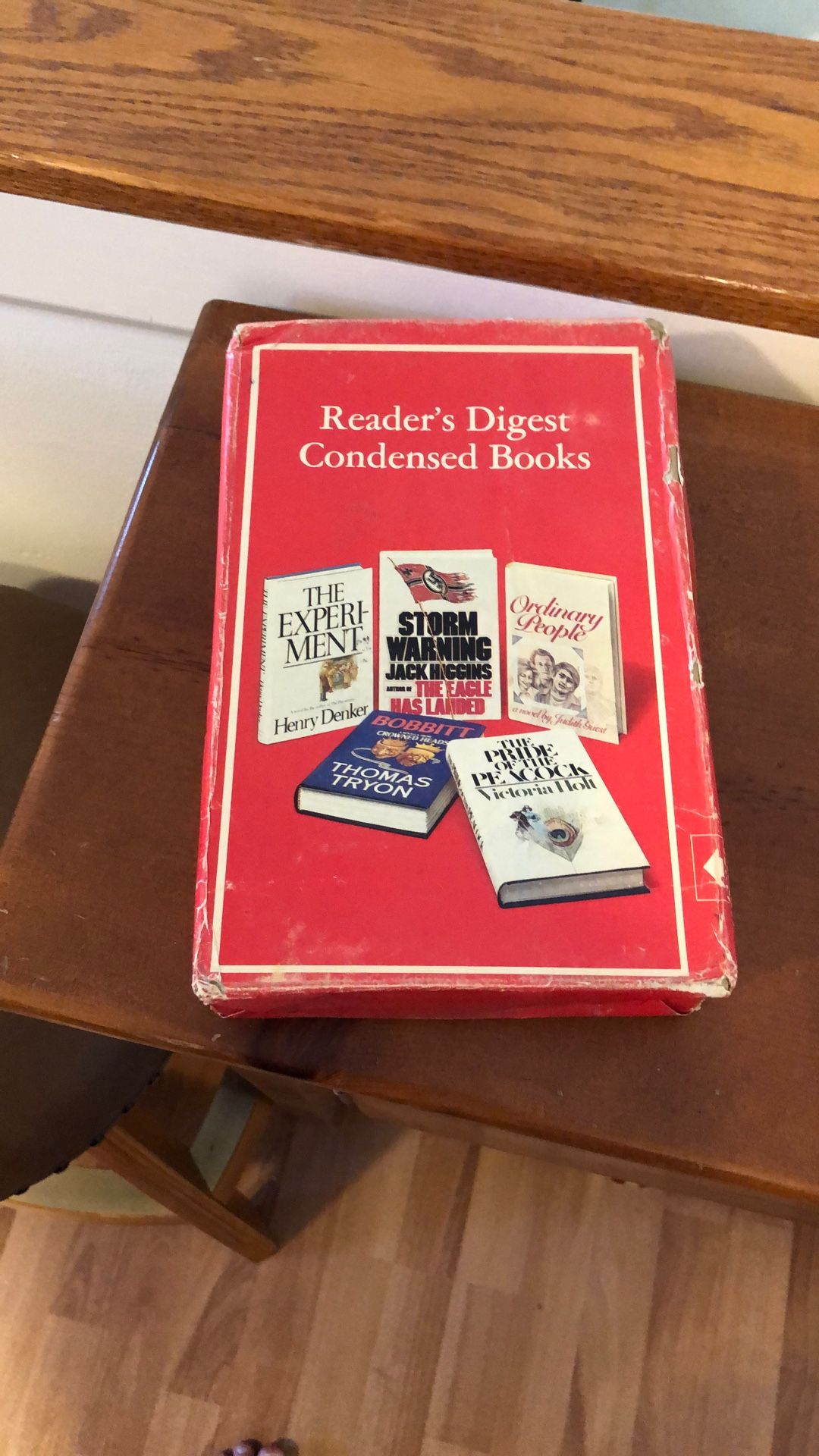 Vintage Readers Digest Condensed Books -set of 5