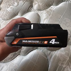 Ridgid 🔋 Battery 4.0exp Version Used Like New 55$