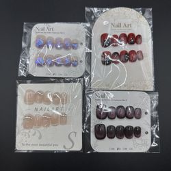 Press On Nails Size S Reusable Handmade