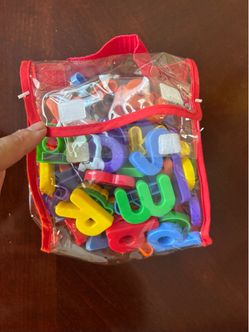 72 magnetic letters and numbers