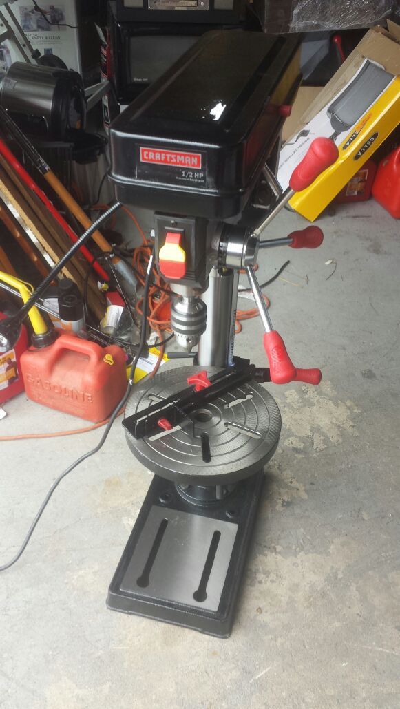 Craftsman 12 inch drill press with laser