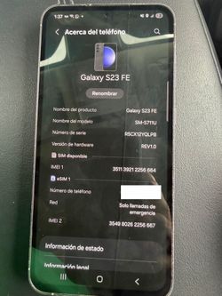 Galaxy s23 FE