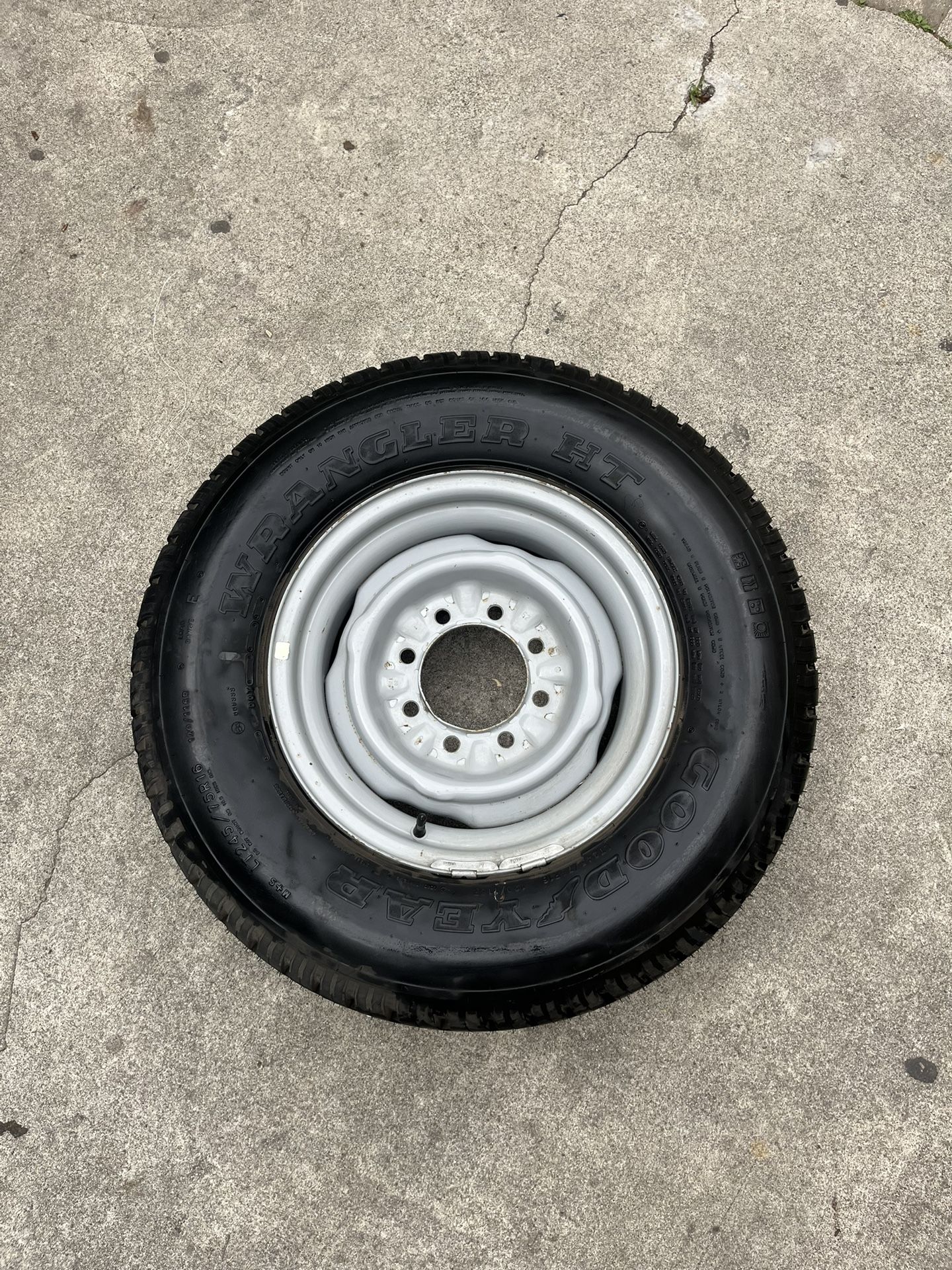 Spare Tire - Goodyear Wrangler HT LT 245/75R16