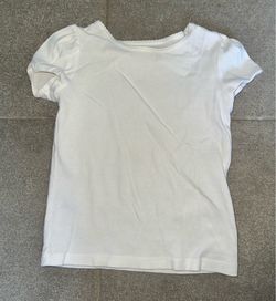 4T White T-Shirt