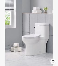 BRAND NEW OVE Decors Sabine One-Piece Elongated Toilet, Dual Flush