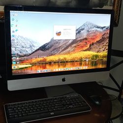 27 Inch IMac Intel Core 5 Processor, 16Gb Of Ram,1 Terrabite HD, Suoer Fast 