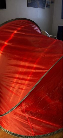 Red Pop-Up Camping Tent
