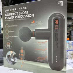 Sharper Image Compact Sport Power Percussion Portable Deep Tissue Massager 