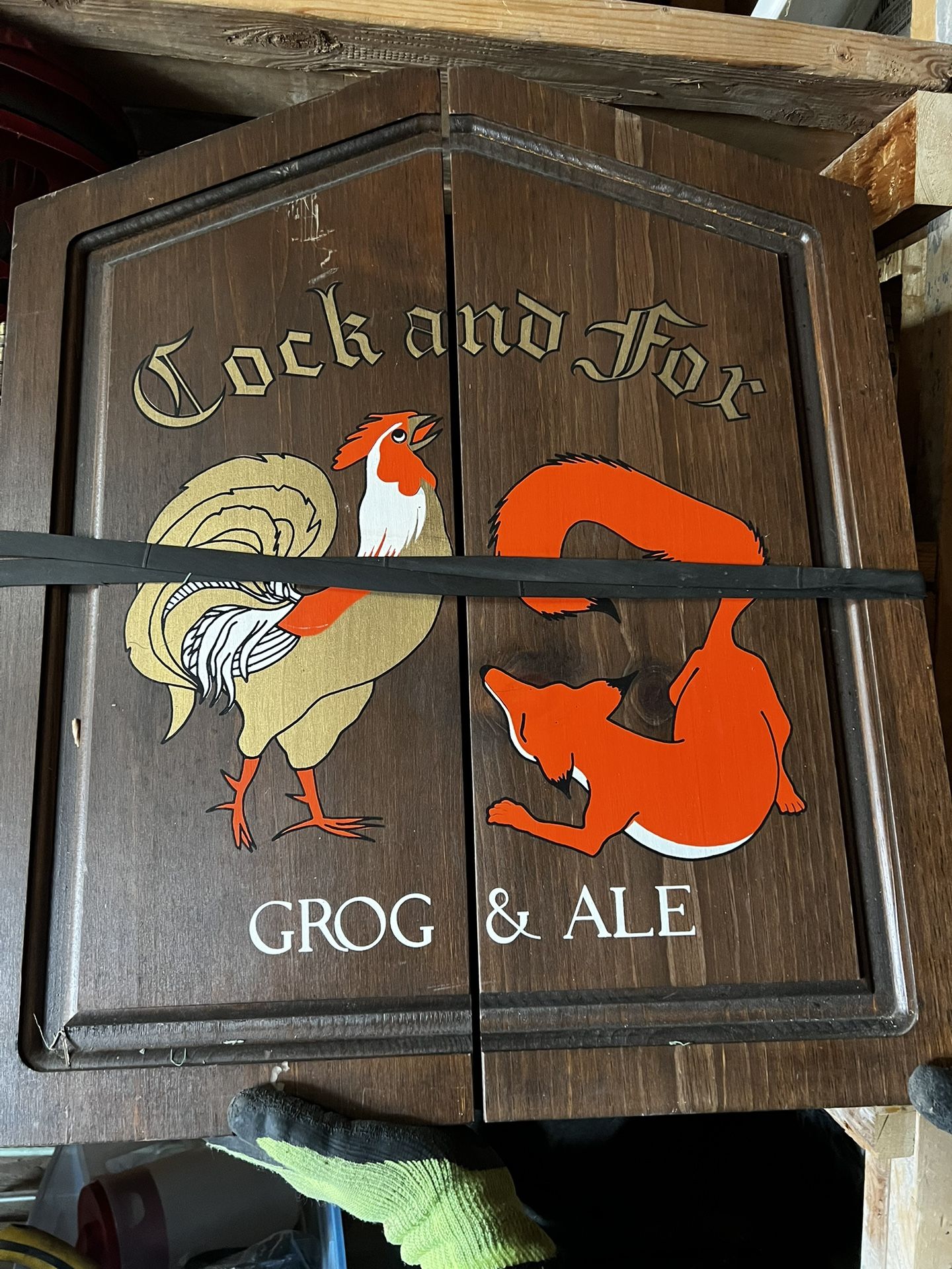 Vintage Dart Board