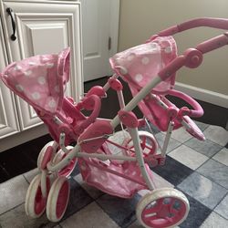 Reversible Double Doll Stroller