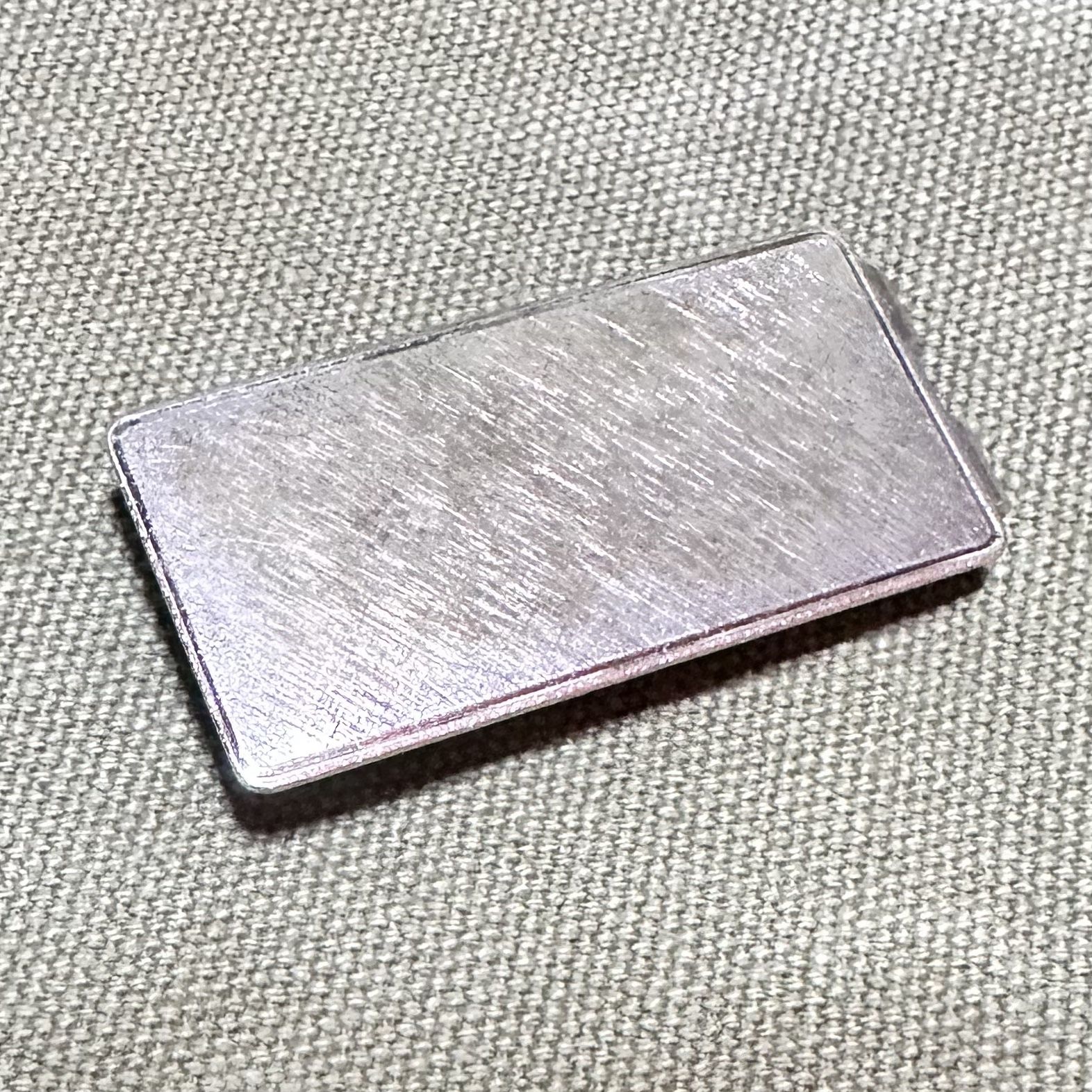 Vintage Sold Sterling Silver Anson Money Clip With Spring