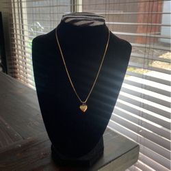 Brand New Chain And Charm Real Gold