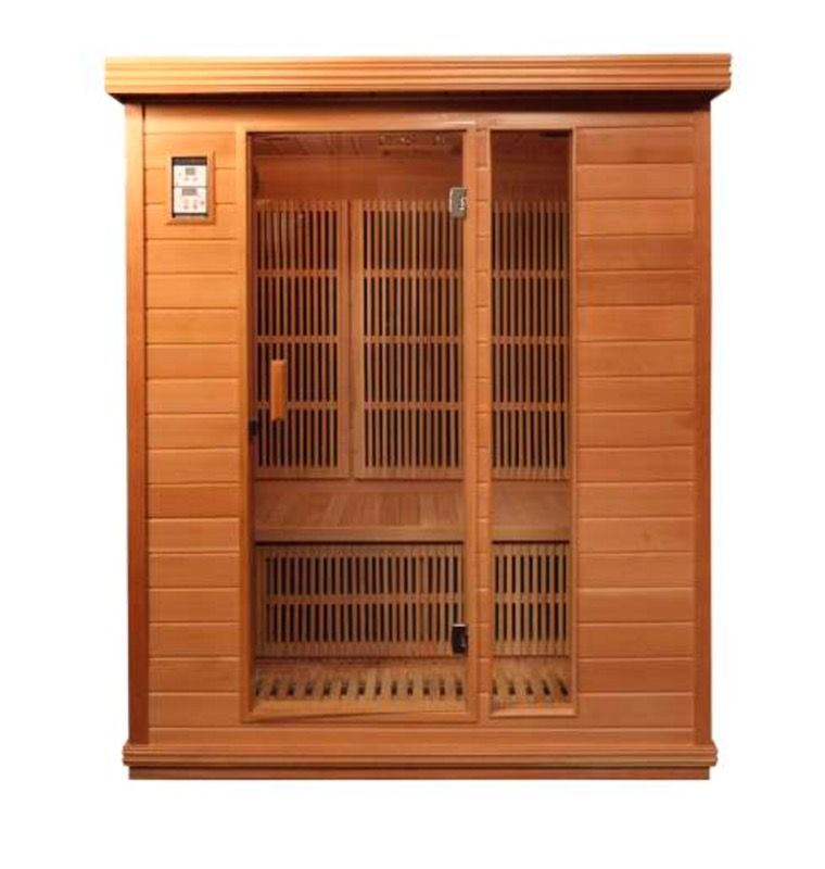 2 PERSON INFRARED SAUNA WEST COAST MALIBU MODEL: THE DEL MAR