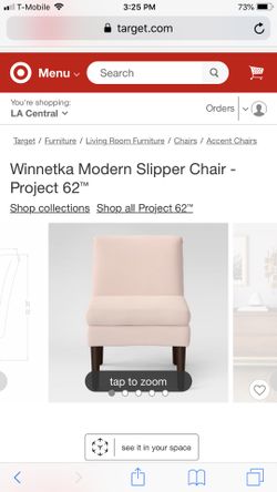 Winnetka modern slipper discount chair