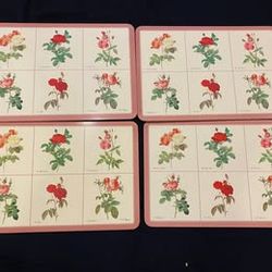 Jason’s Products Roses Designer Collection Placemats (Set of 4)