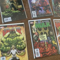 Red Hulk Comic Lot