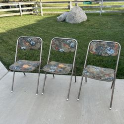 OLD Samsonite  Chairs   Mid century 