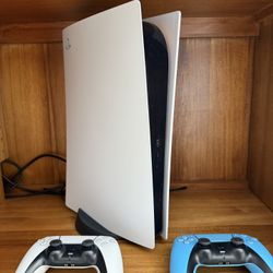 PS5 with 2 Controllers