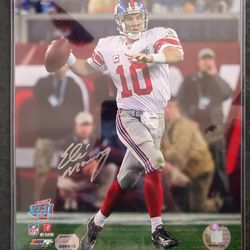 Eli Manning Authentic Signed Action Photo/print