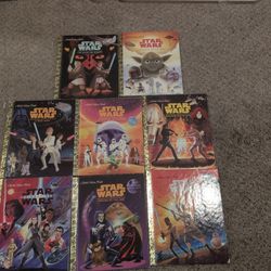Star Wars Little Golden Books 1-8