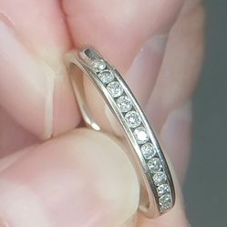 14K White Gold .25 Carat Diamond Ring