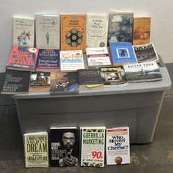 Assorted book lot Check titles