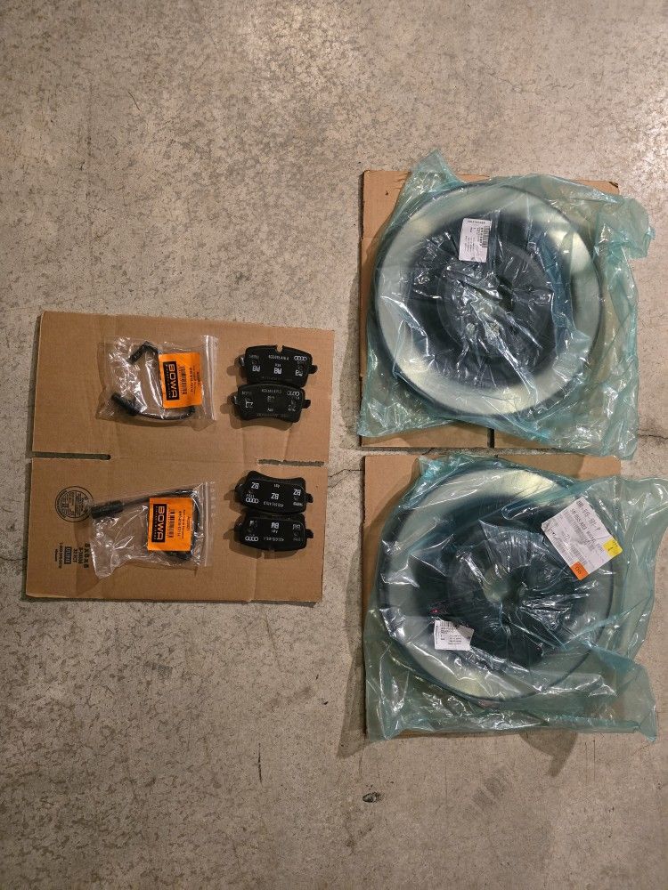 2015 - 2018 Audi A8l Oem Rear Brakes