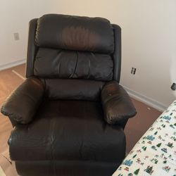 Used La-Z-Boy Recliner Leather Rocker  Big Boy