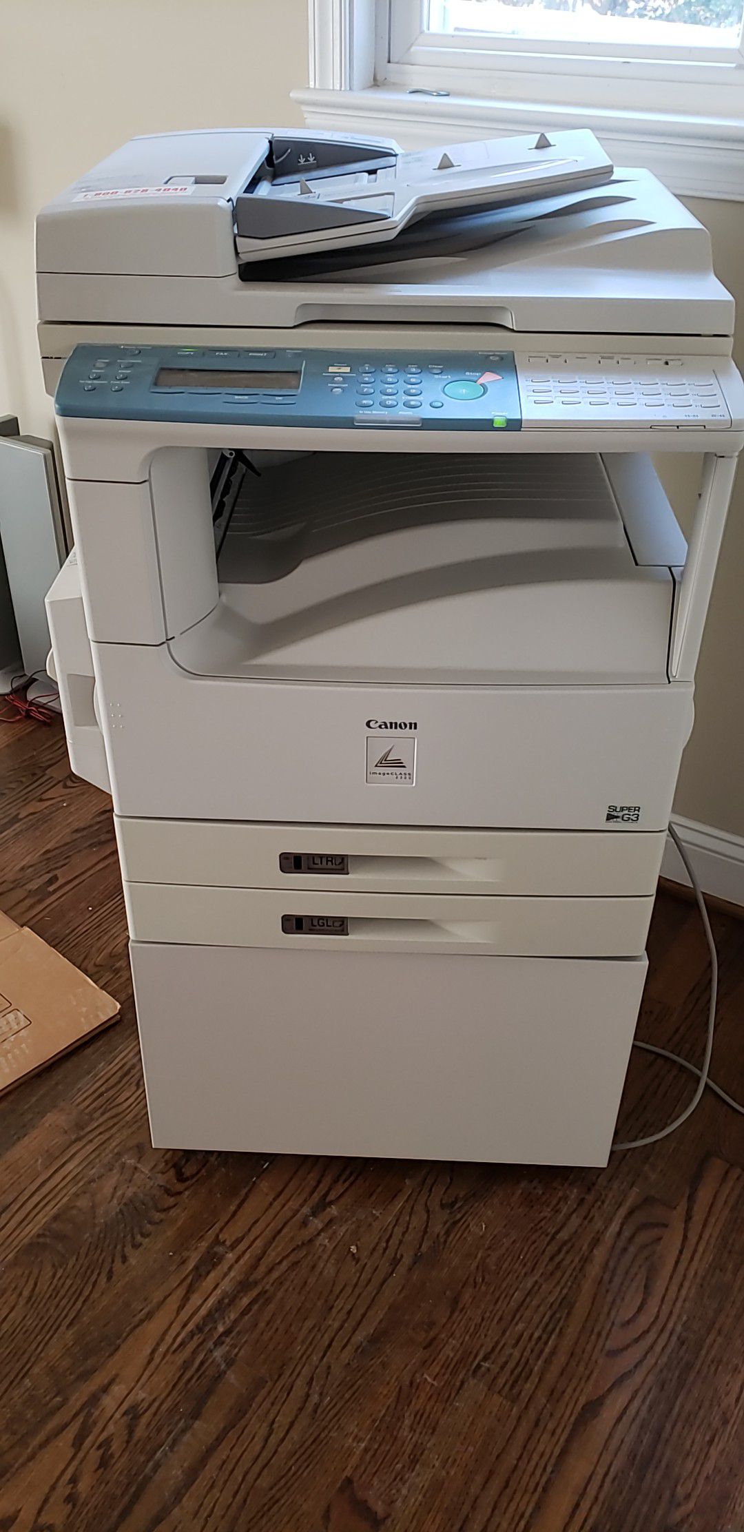 Printer and fax machine