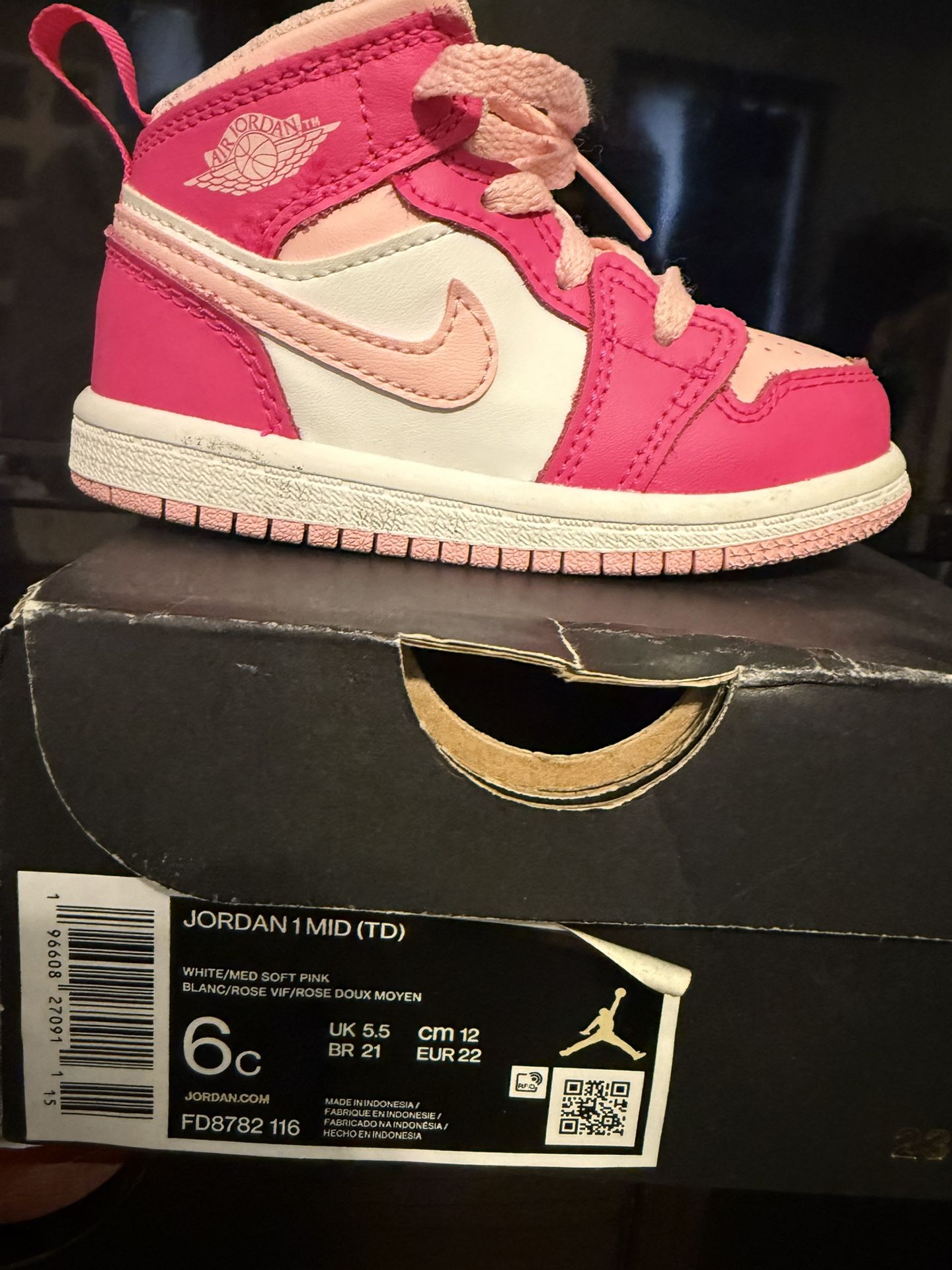 Jordan Mid Toddler 6c