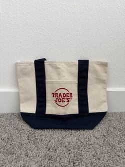 [BLUE] Trader Joe’s Mini Canvas Tote