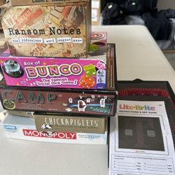 Board Games, Mystery Games, Lite Bright