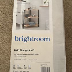 BATH STORAGE SHELF