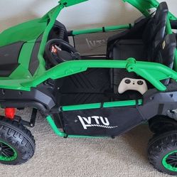 iRerts 2 Seater Ride on Car for Kids, 24 Volt Ride on Toys for Boys Girls Gifts, Powered Ride on UTV Electric Vehicle with Remote Control, Bluetooth, 