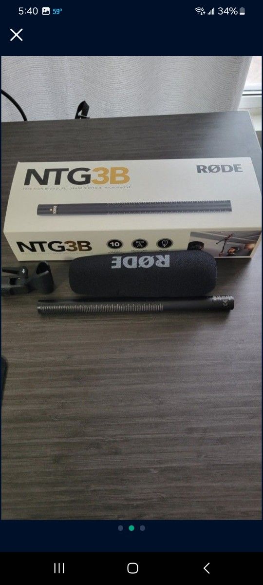 Rode NTG3 Shotgun Microphone