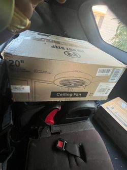 20 inch blade less ceiling fan