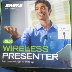 Shure BLX14/CVL-H10  Wireless Presenter System with Hand Microphone