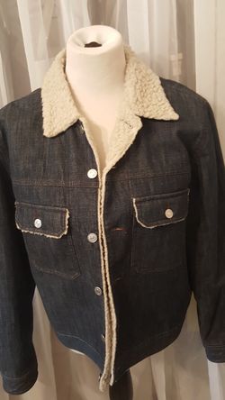 1969 Gap Sherpa Lined Denim Jacket