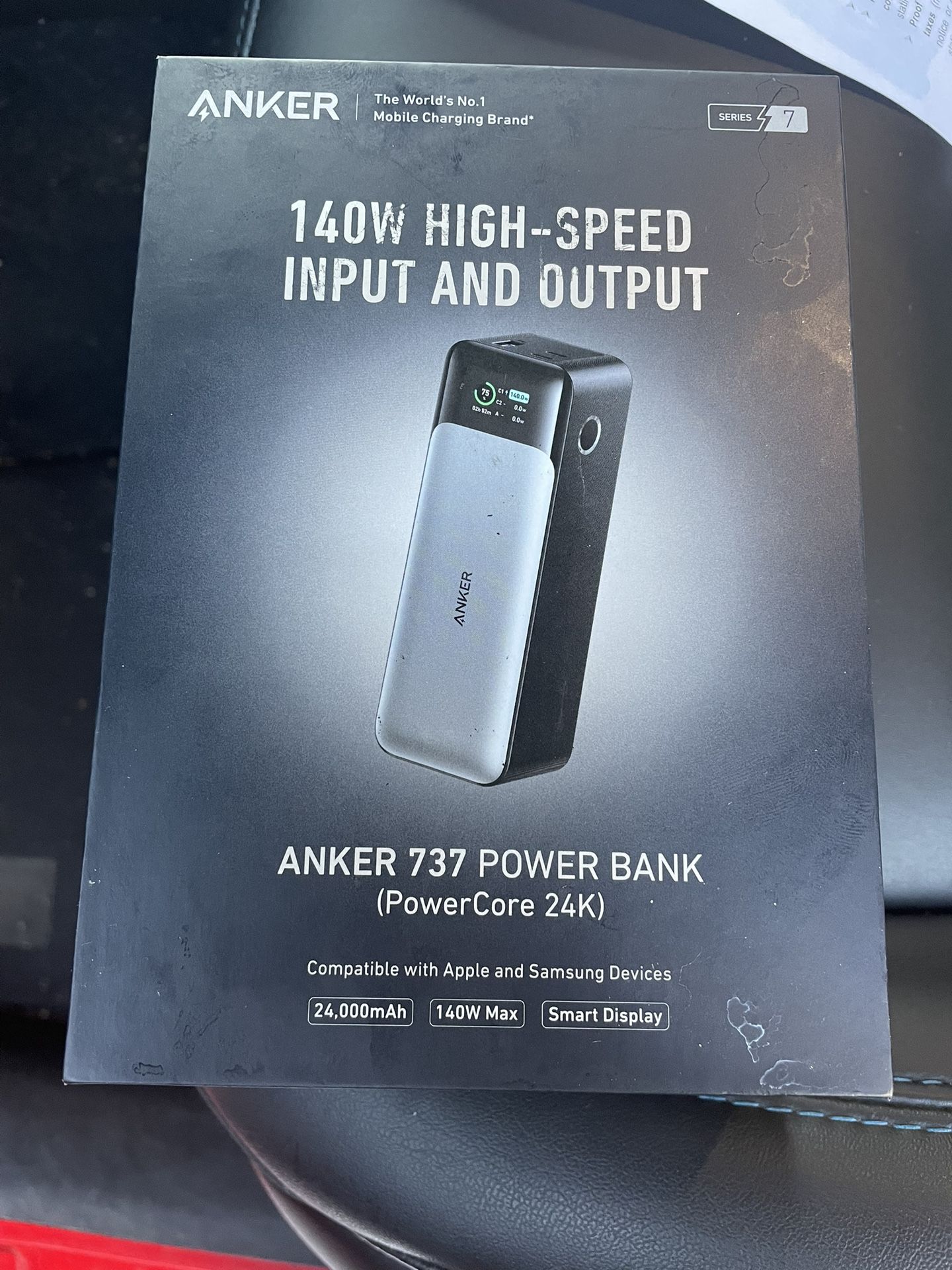 Anker 20000 Mah Power Bank - Great Condition!