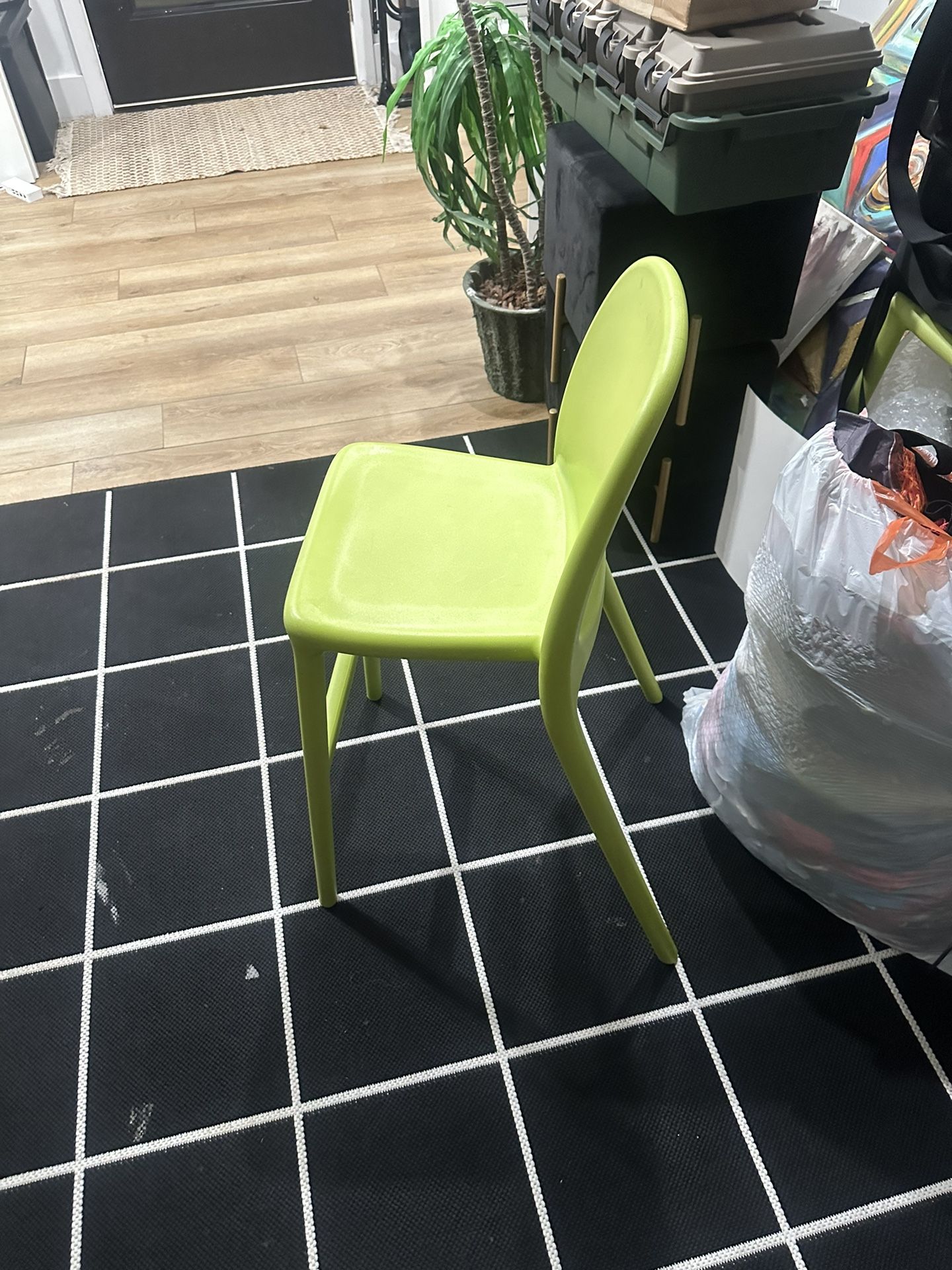 2 Tall Kids Chairs For Both